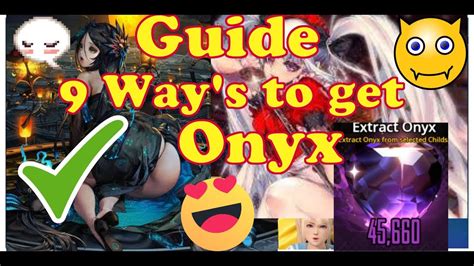 I have created a beginners guide for destiny child global! Destiny Child Global Guide How to get Onyx?? 9 Way's to ...