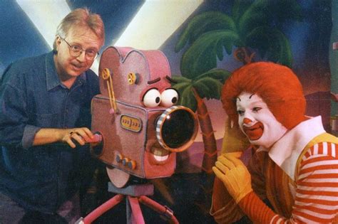 Ronald mcdonald in a netflix series. "MAKING MOVIES" 1993. With art director Rich Seidelman and ...