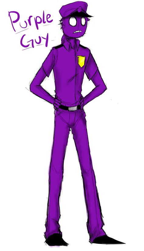 Purple Guy By Rainyshio Fnaf Fnaf Drawings Vincent Fnaf Gambaran