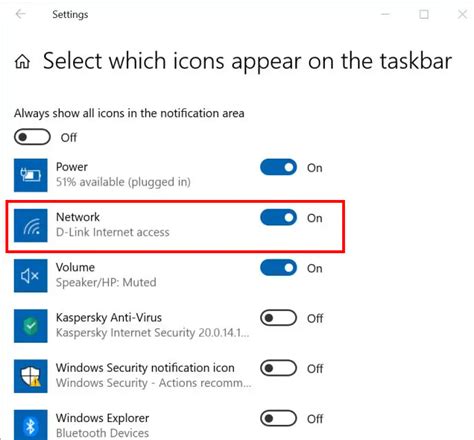 How To Put Wifi Icon On Taskbar In Windows 10