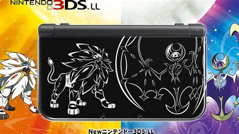 Special Edition Pokémon Sun And Moon New Nintendo 3ds Xl Systems Confirmed For Japan Nintendo Life