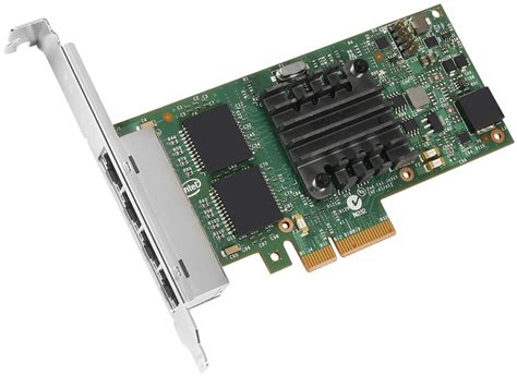 Pcie Gigabit Intel I350t4v2blk Quad Port Network Card Computer Alliance