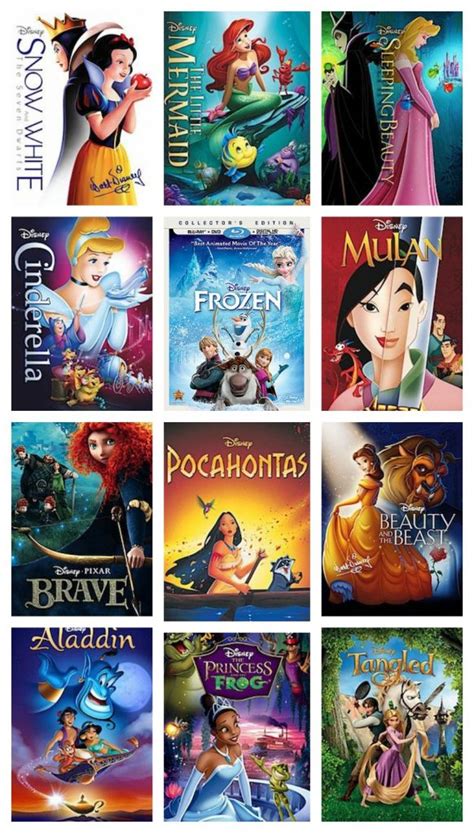 Disney princess is a franchise incorporating select female characters from the disney animated canon, many of whom actually are princesses ermine cape effect: Disney Princess Movie Collection Giveaway # ...