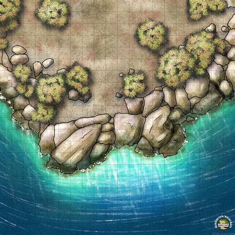 Battlemap X Rocky Point Coastal Map Oc R Battlemaps