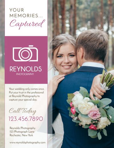 Wedding Photography Package Flyer Template Mycreativeshop