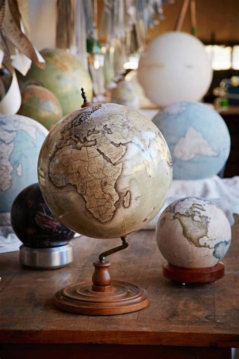 One Of The Worlds Only Globe Making Studios Celebrates The Ancient Art