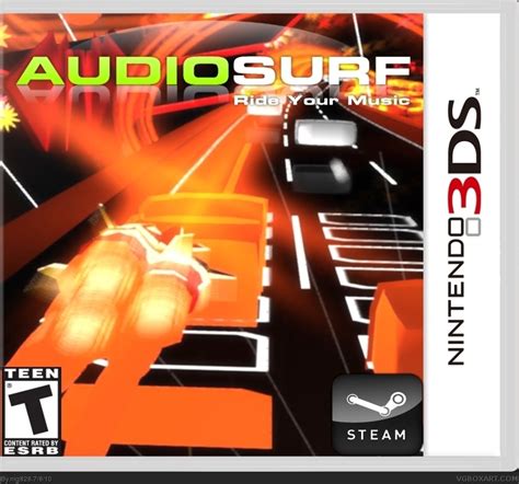 Viewing Full Size Audiosurf 3ds Box Cover