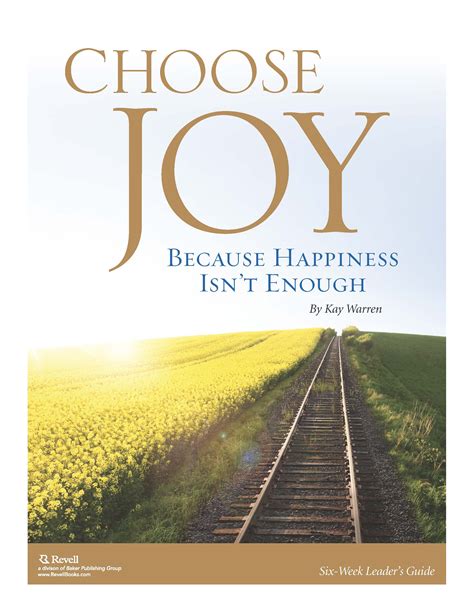 Choose Joy Kay Warren