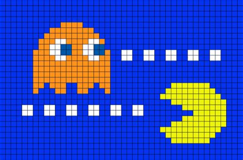 Pixel Pac Man Brik