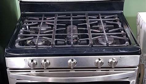 KENMORE ELITE STAINLESS STEEL GAS STOVE