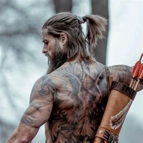 50 Viking Hairstyles Erkek saç stilleri Sakal ve saç Erkek saç