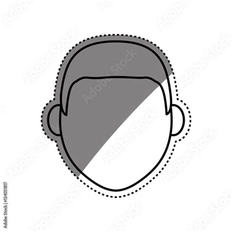 Man Faceless Head Icon Vector Illustration Graphic Design Stockfotos Und Lizenzfreie Vektoren
