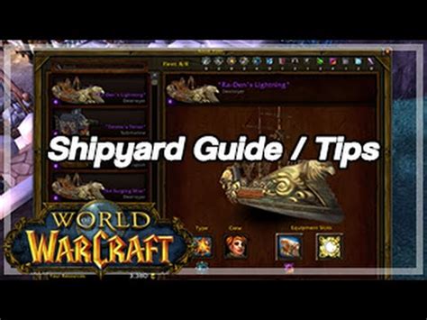Warlords of draenor shipyard guide. World of Warcraft Shipyard Guide / Equipment Tips - YouTube