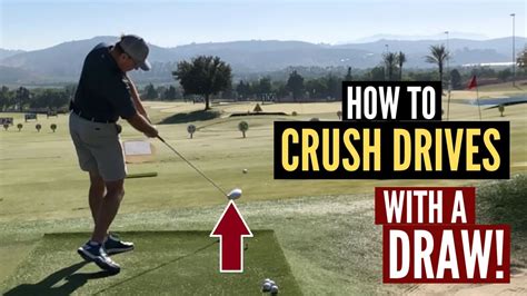 How To Crush Towering Drives With A Draw Youtube