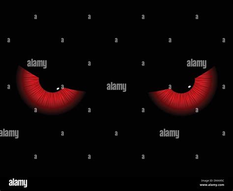 Evil Eyes Stock Vector Images Alamy