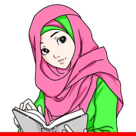 Gambar Animasi Muslimah Wallpaper Kartun Lucu Kartun Animasi