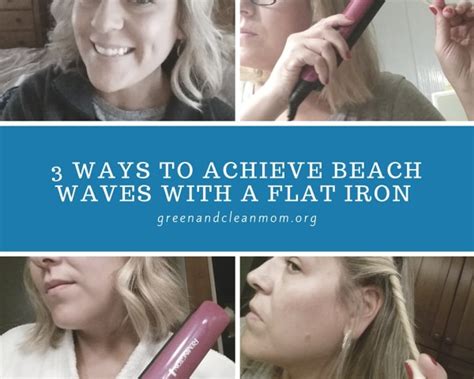 3 Ways To Achieve Beach Waves With A Flat Iron