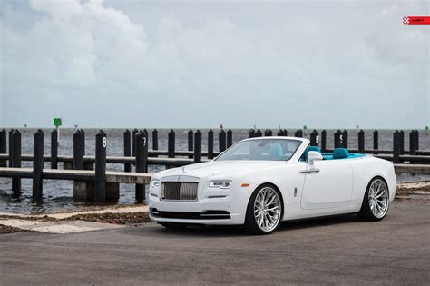 Automobile That Turns Heads Rolls Royce Dawn Convertible With Custom