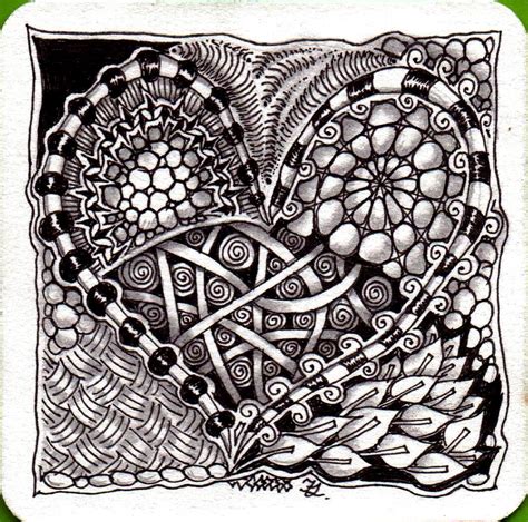 Tangle 189 Zentangle Drawings Zentangle Art Projects