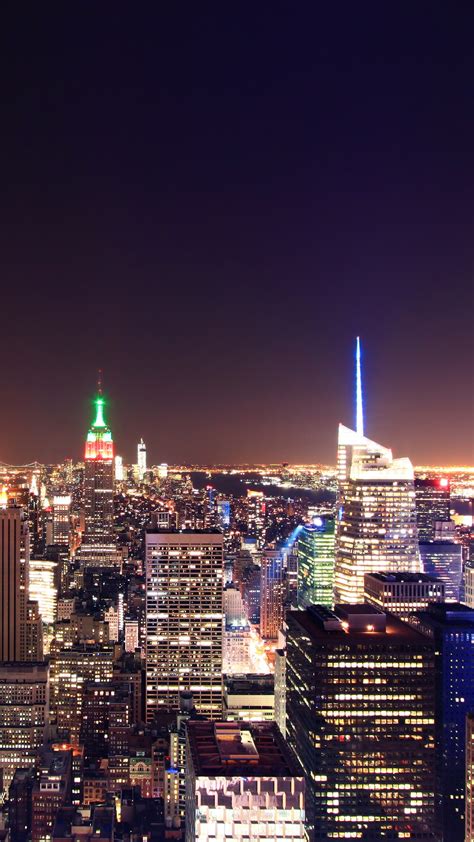 New York City Nightscape 4k Wallpapers Hd Wallpapers Id 25622