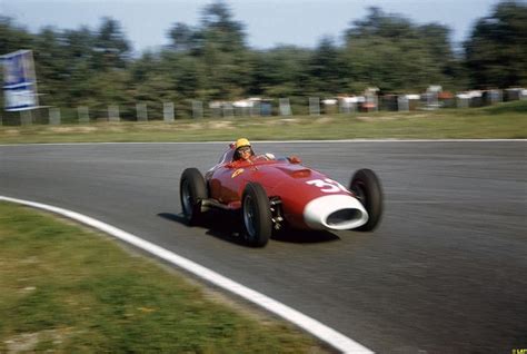 1957 Xxviii Gran Premio Ditalia Monza Luigi Musso Driving His