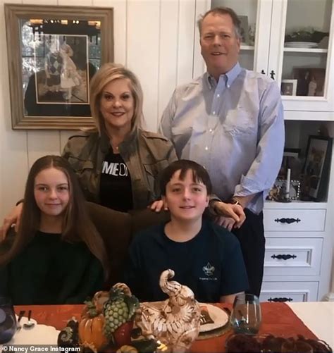 Nancy Grace Vows To Be A Better Mom To Her 12 Year Old Twins In 2020 Daily Mail Online
