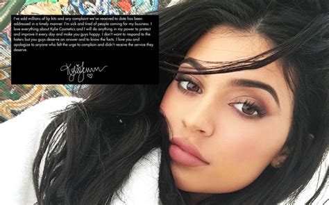 Kylie Jenner Snaps Back After Her Cosmetics Label Gets Shithouse F Rating