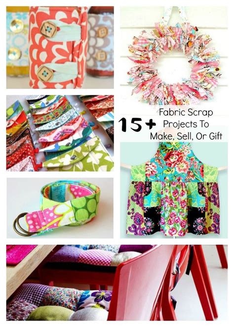 Fabric Scrap Projects To Make Sell Or T Scrap Fabric Projects