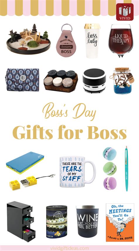 The List Of 18 Thoughtful Ts For Boss On Bosses Day