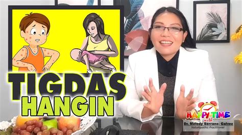 Health Tips Tungkol Sa Tigdas Hangin Youtube