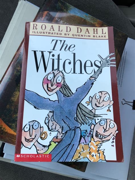 The Witches By Roald Dahl Italic Bookmarks