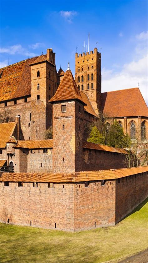 Marienburg Castle Malbork Poland Hd Iphone Wallpapers Malbork