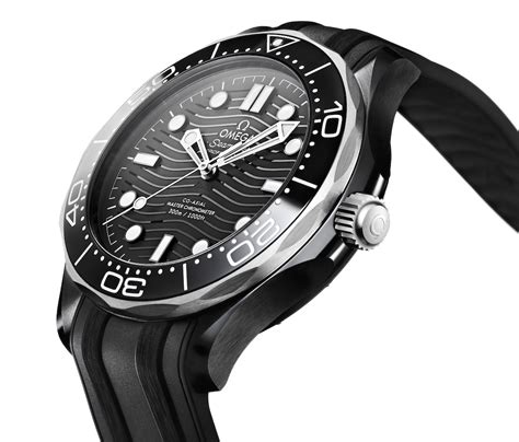 Omega Seamaster Diver 300m Watch In Black Ceramic And Titanium