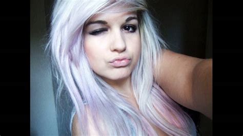 Silver hair turned blue (or purple). What To Do For Getting Silver Hair With Lilac Pale Purple ...