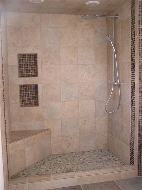 (the tiles we're using are a 1/4 thick porcelain with a textured finish). Bench shower | Bathrooms remodel, Glamorous bathroom decor ...