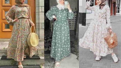 Model Pakaian Vintage Hijab Untuk Aktivitas Sehari Hari