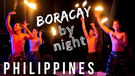 Fire Dancers In Boracay Philippines Youtube