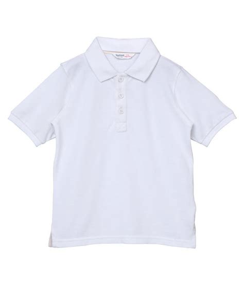 White Pique Collar T Shirt White 5y Buy White Pique Collar T Shirt
