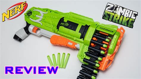 [review] Nerf Zombie Strike Ripchain Off The Chain Youtube