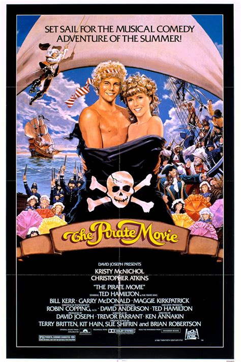 The Pirate Movie 1982 Kristy Mcnichol Christopher Atkins Etsy Australia