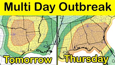 Multi Day Severe Weather Threat Now More Likely Enhanced Risk
