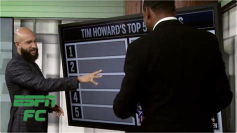 We did not find results for: Tim Howard ranks the top five goalkeepers in the world ...