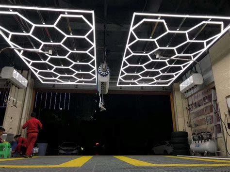 Hexa Led Honeycomb Led Light Fixture Dimmable Insanely Bright
