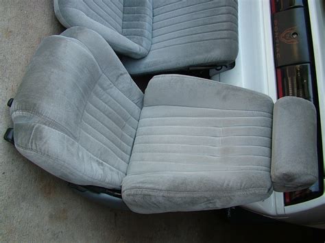 1991 Firebird Grey Complete Seat Set Third Generation F Body Message