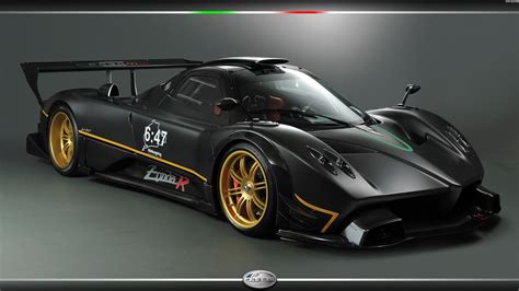 Black Sports Coupe Pagani Zonda Supercars Car Black Cars Hd