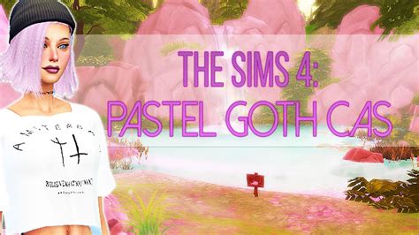 The Sims 4 ☾ Pastel Goth Collab With Stoney Playz ☾ Youtube