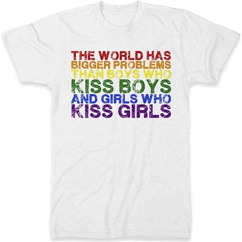 The World Has Bigger Problems Gay Pride T Shirt Gay Pride Lesbian