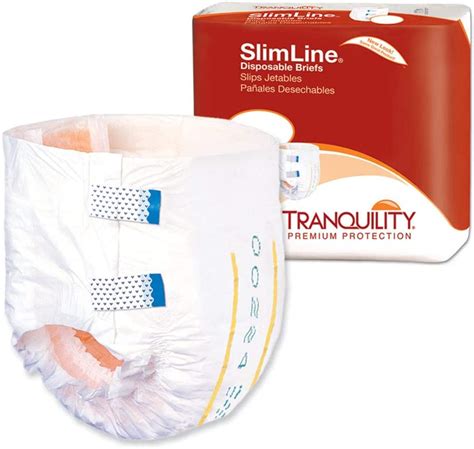 Tranquility Slimline Disposable Briefs Diapers For Adults