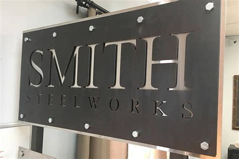 Custom Made Metal Signs Smith Steelworks