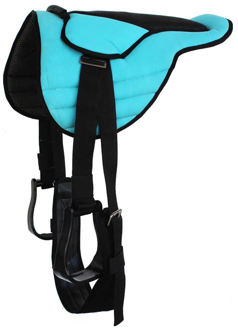 Horse Western Lightweight Neoprene Padded Bareback Saddle Pad Turquoise